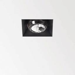 Черный сатин  ENTERO SMALL WALLWASH SQUARE TRIMLESS
