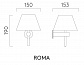 Интерьерный светильник  ROMA, 1050010 Astro