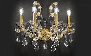 Хрустальный бра VE 996 A4 MT